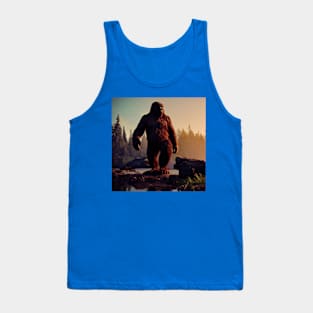 Sasquatch in Nature Tank Top